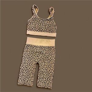 Nikibiki Animal Print Activewear Set